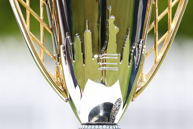 Mizuho Americas Open trophy made by Malcolm DeMille- Close Up